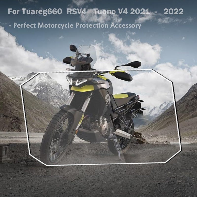 Yurefax Motorcycle Dashboard Screen Protector for Aprilia Tuareg 660 - Image 3