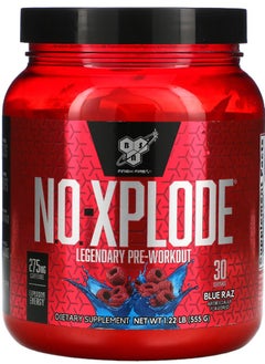 BSN BSN NO-Xplode, pre-workout , Energy , Endurance , Blue Raspberry, 30 