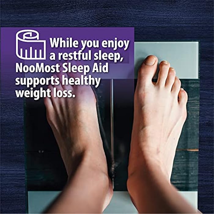 NooMost Natural Sleep Aid Supplements with Magnesium,L theanine & Garcinia | Sleep Pills for deep & Restful Sleep for Adults | Non-Habit-Forming | Helps Fall Asleep Fast Stay Asleep Longer | 60 Tabs - Image 5