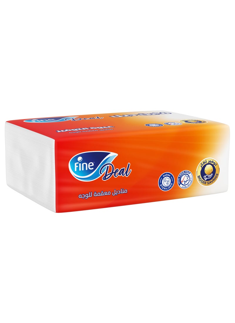 Fine Fine Deal Facial Tissues 380 Sheets, 2 Ply 