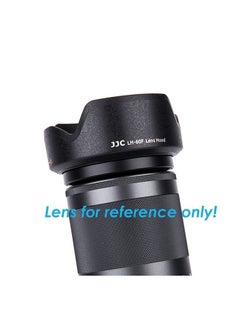 Fotasy JJC LH-60F Dedicated Bayonet Lense Hood, Compatible with Canon EF-M 18-150mm f/3.5-6.3 is STM Lens/RF-S 18-150mm F3.5-6.3 is STM, EW-60F Replacement, RFS 18-150mm Hood; EF M 18 150mm Shade  - Image 3
