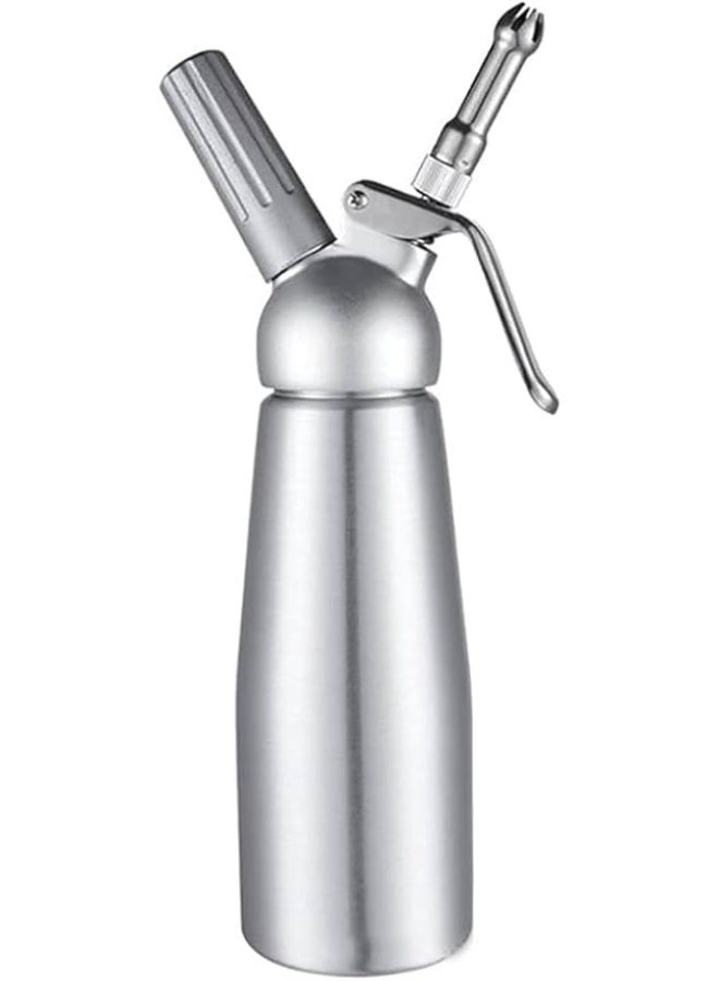 Professional Whipped Cream Dispenser500ml with Aluminum Charger & 3 Decorating Nozzles – Compatible with N20 Cartridges - Image 1