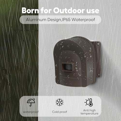 Hosmart 12 Mile Hosmart Driveway Alarm Wireless Sensor System Driveway Sensor Alert System Weatherproof Security Outdoor Motion Sensor Detector - Image 3