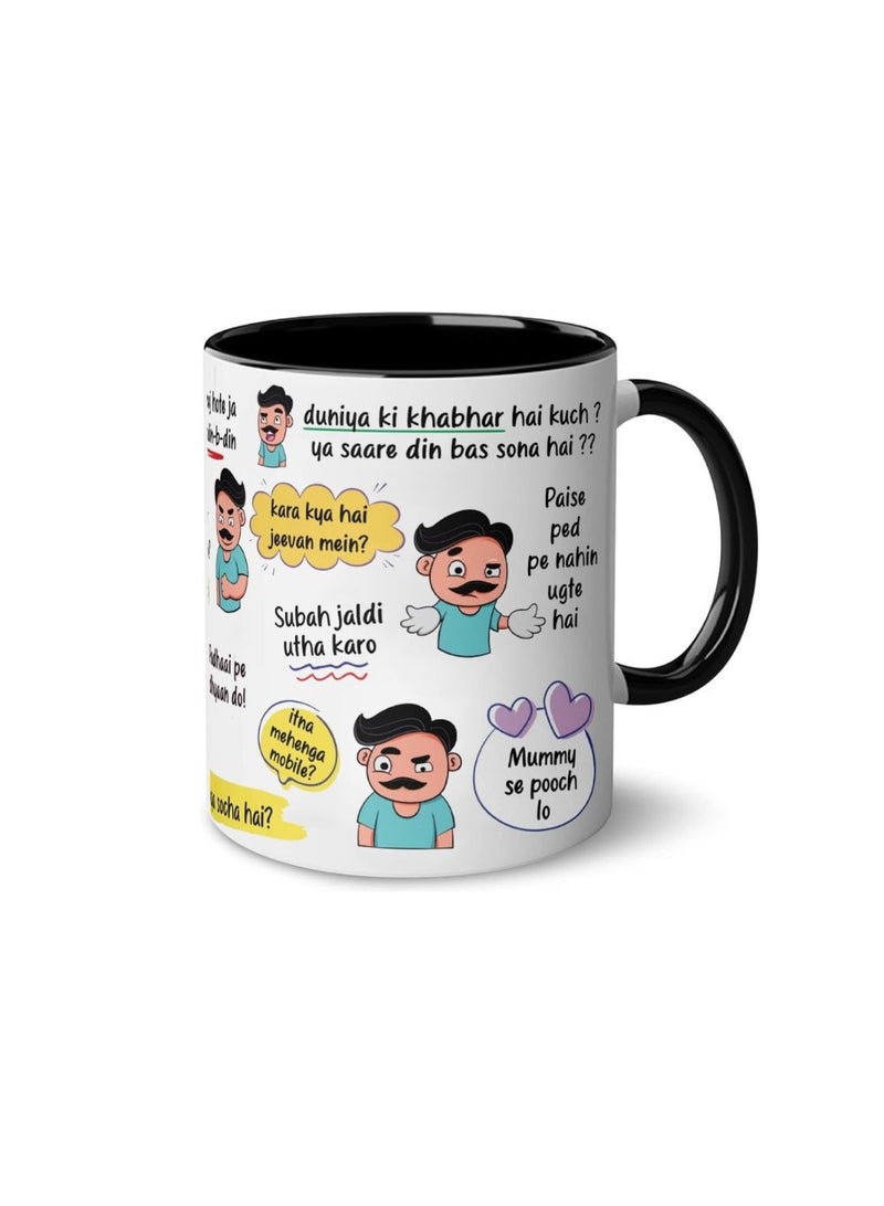 PRINTSHOP4ME Coffee Mug For Mom&Dad-Ceramic Mugs For Parents With Heartfelt Design-Perfect For Morning Coffee,Tea And Everyday Use-Ideal For Birthdays Or Any Special Occasion Celebrating Parents - Image 2