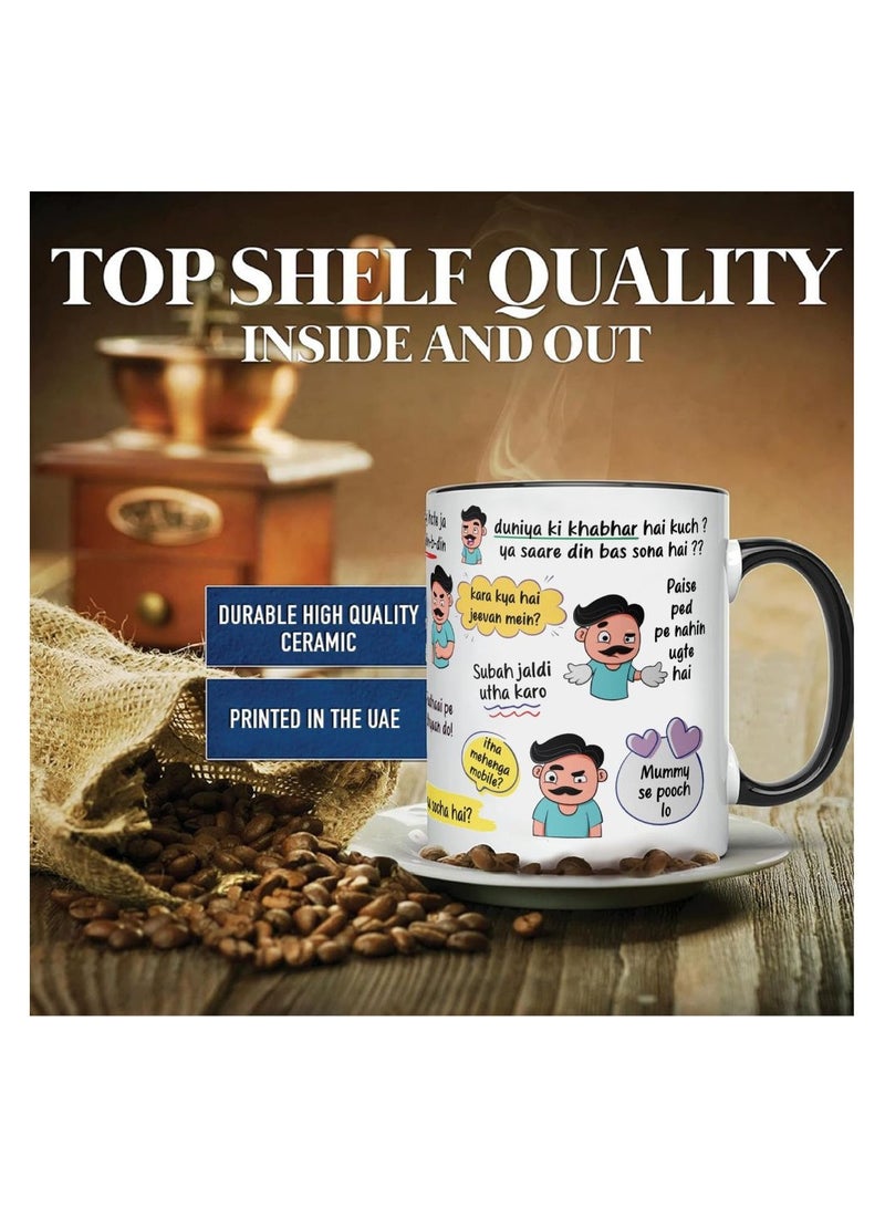 PRINTSHOP4ME Coffee Mug For Mom&Dad-Ceramic Mugs For Parents With Heartfelt Design-Perfect For Morning Coffee,Tea And Everyday Use-Ideal For Birthdays Or Any Special Occasion Celebrating Parents - Image 5