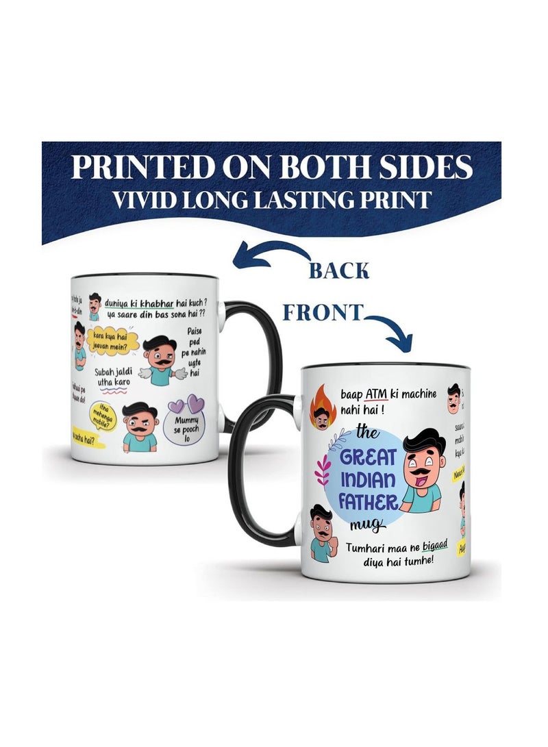 PRINTSHOP4ME Coffee Mug For Mom&Dad-Ceramic Mugs For Parents With Heartfelt Design-Perfect For Morning Coffee,Tea And Everyday Use-Ideal For Birthdays Or Any Special Occasion Celebrating Parents - Image 4