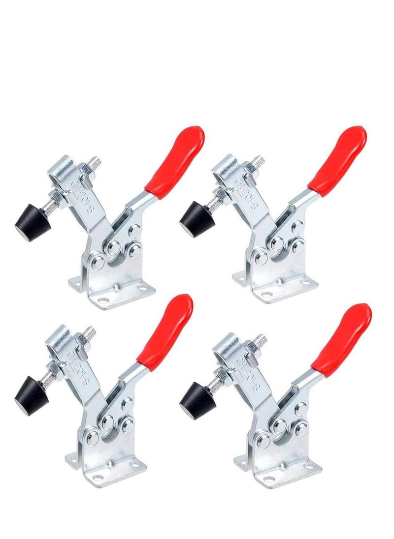 KASTWAVE - 4Pcs Toggle Clamps Holding Capacity Stroke Push Pull Action Hand Tool Light Duty Toggle Clamp Tool - Image 1