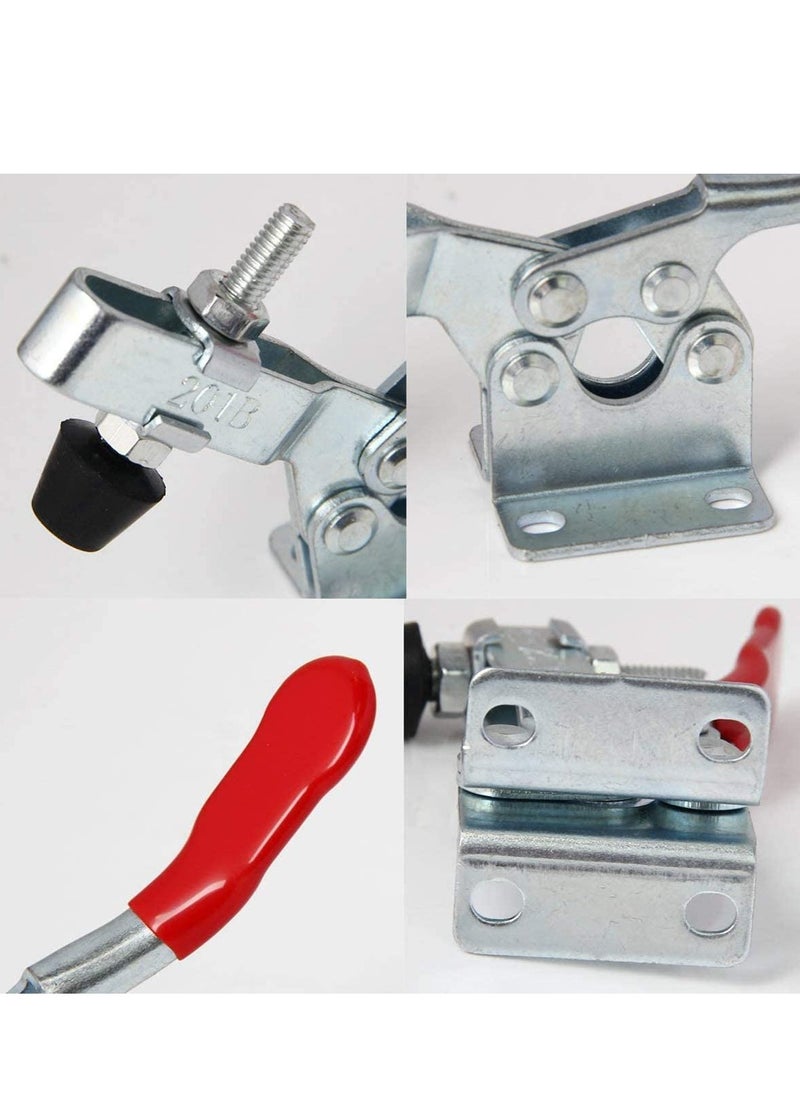 KASTWAVE - 4Pcs Toggle Clamps Holding Capacity Stroke Push Pull Action Hand Tool Light Duty Toggle Clamp Tool - Image 1
