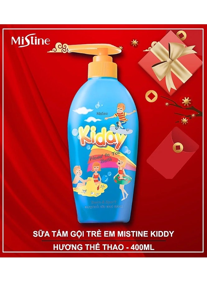 ميستين كيدي غسول من الرأس إلى القدمين للأطفال – شامبو وغسول لطيف 400 مل - Image 2