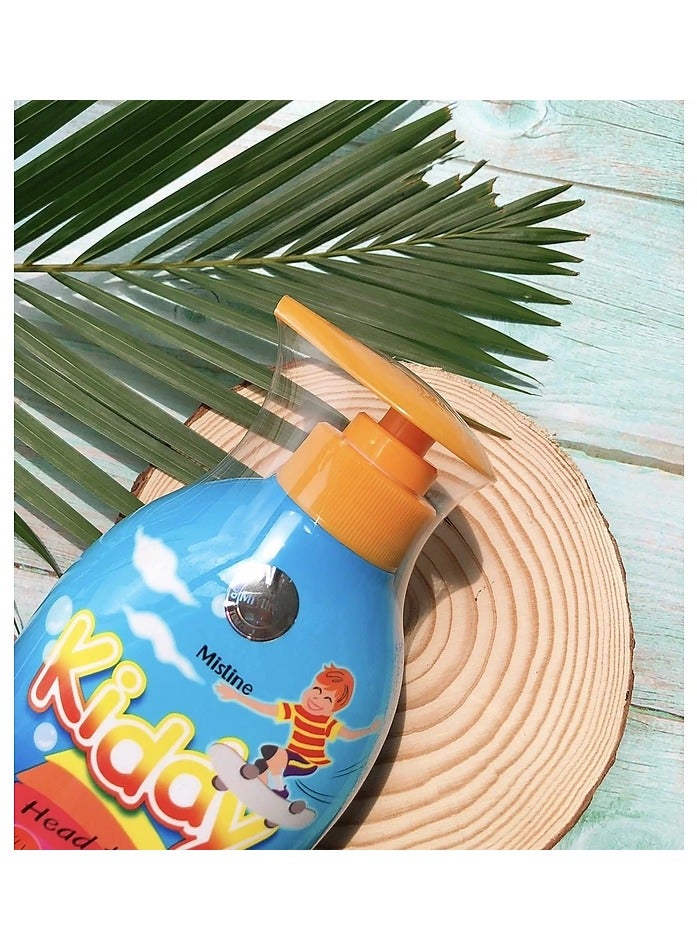 ميستين كيدي غسول من الرأس إلى القدمين للأطفال – شامبو وغسول لطيف 400 مل - Image 3