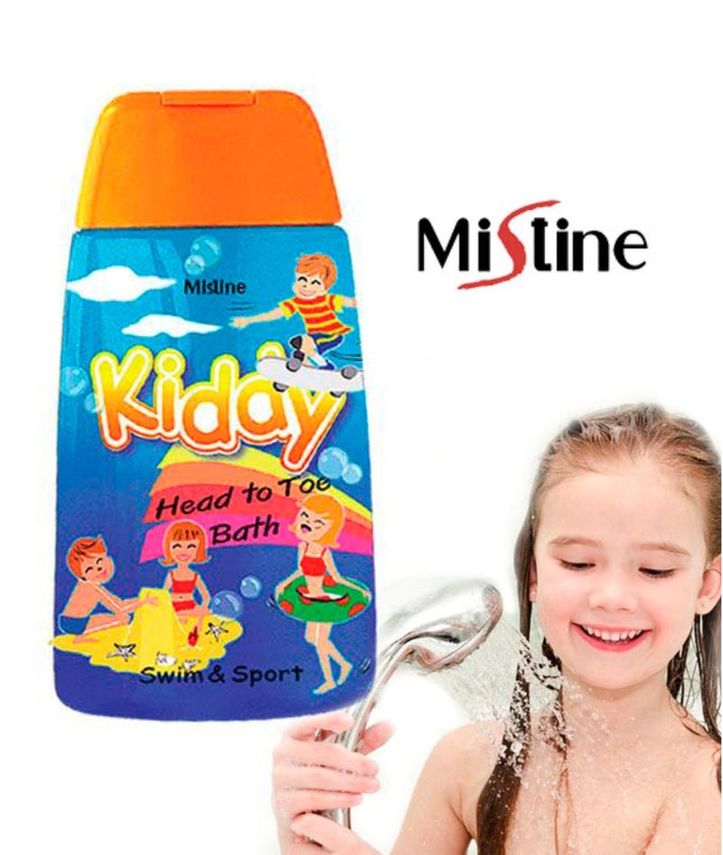 ميستين كيدي غسول من الرأس إلى القدمين للأطفال – شامبو وغسول لطيف 400 مل - Image 1