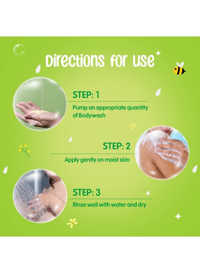 ميستين كيدي غسول من الرأس إلى القدمين للأطفال – شامبو وغسول لطيف 400 مل - Image 5