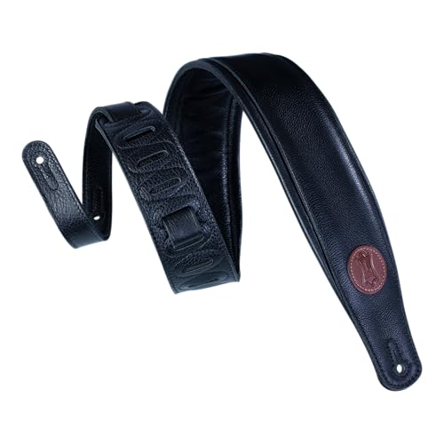 Levy's Leathers MSS2-XL-BLK Guitar Strap - Image 5