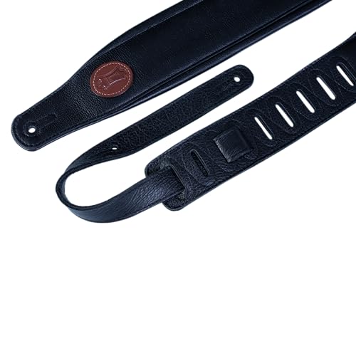 Levy's Leathers MSS2-XL-BLK Guitar Strap - Image 2