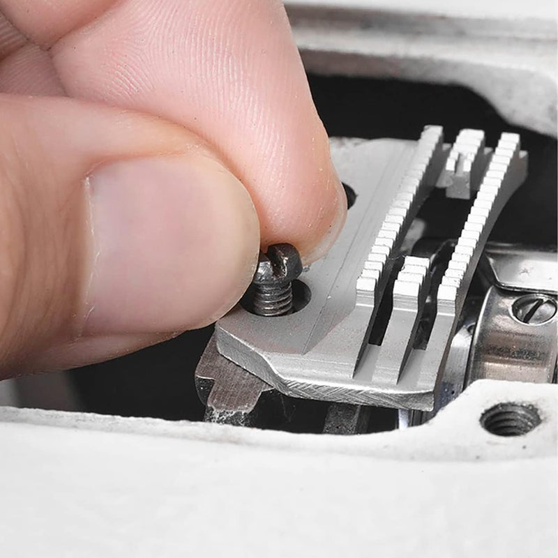 klarako 2PCS E Type Sewing Machine Spare Parts Steel Industrial Sewing Machine, Silver - Image 5