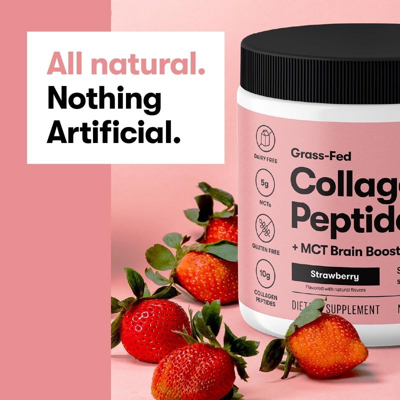 Perfect Keto Collagen Peptides Protein Powder with MCT Oil Grass Fed Hydrolyzed Collagen Type I  III Supplement Keto Coffee Creamer Vanilla - Image 4