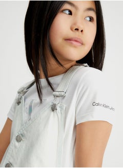 Calvin Klein Jeans Kids Denim Dungarees  - Image 2