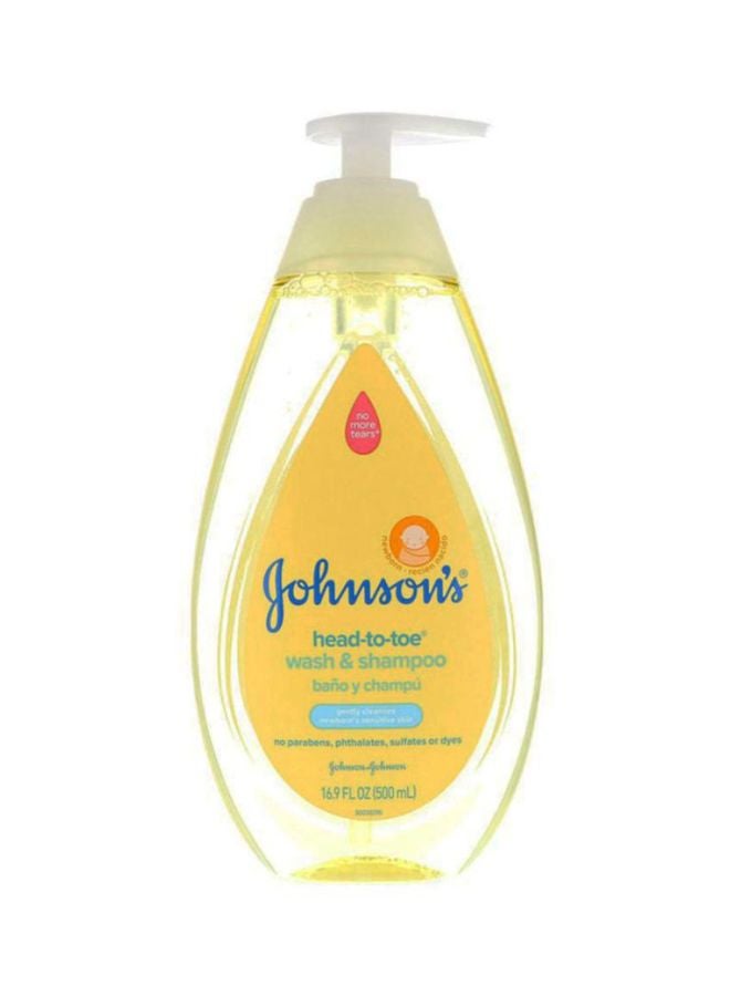 Johnson's 2-In-1 Head To Toe Wash And Shampoo