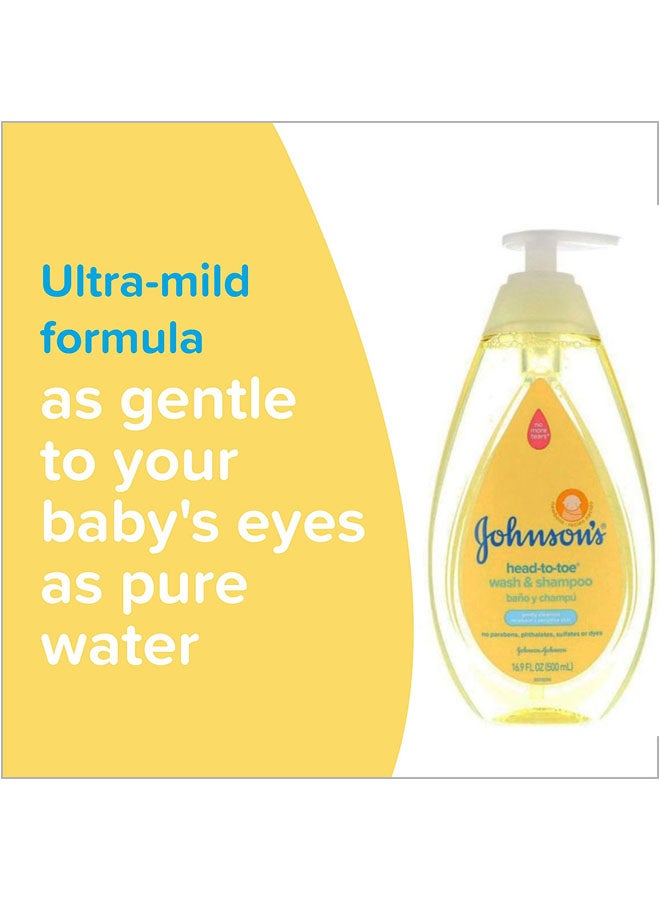 Johnson's 2-In-1 Head To Toe Wash And Shampoo - Image 3