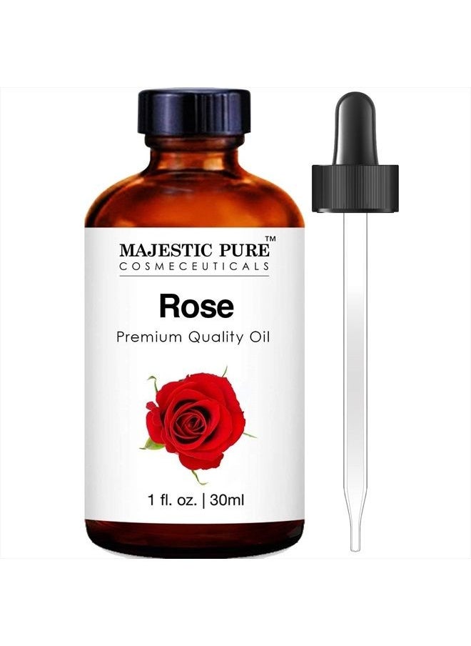 Majestic Pure - Majestic Pure Rose Oil, Premium Quality Fragrance Oil 1 Ounces - Image 1