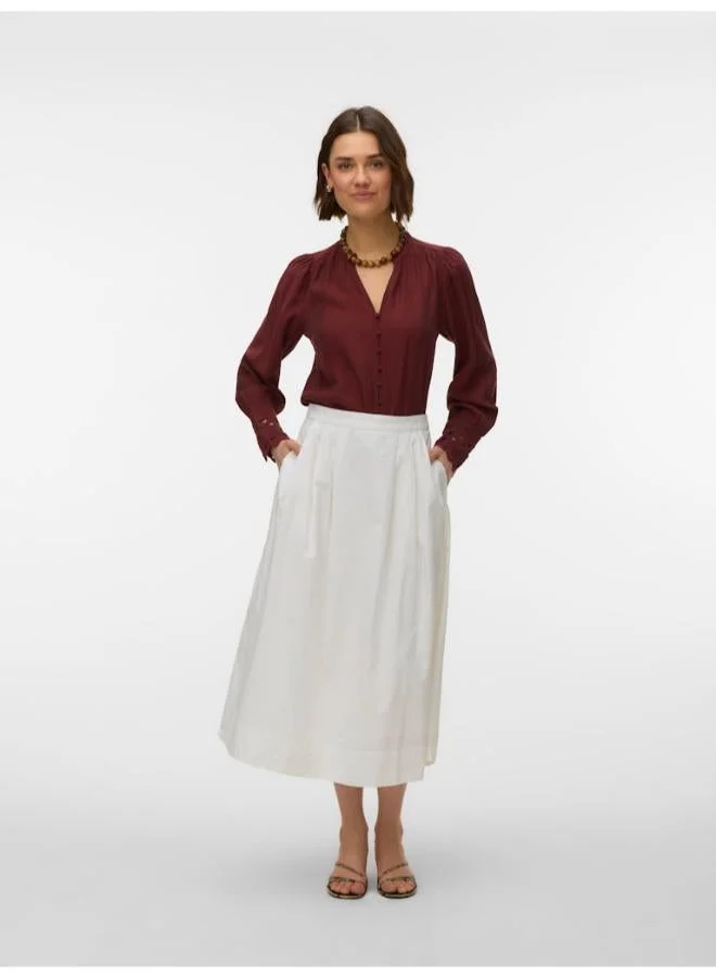 VERO MODA  Vmirina Long Sleeve  Shirt for Women | Best Price UAE