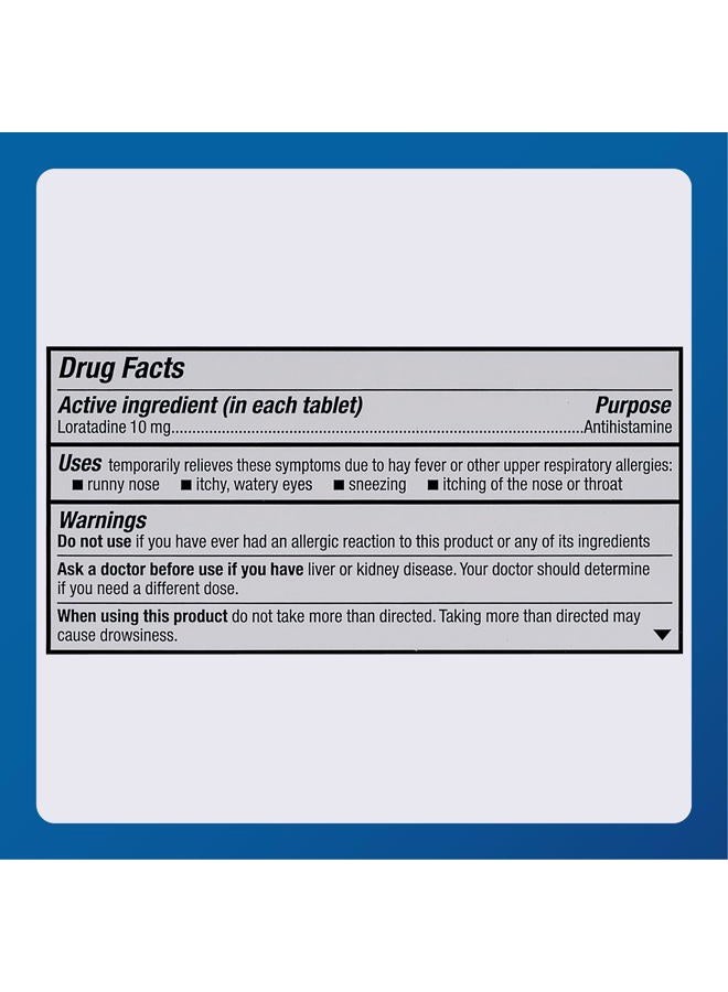 MAJOR Major Allergy Loratadine 10 mg Tablets - Non-Drowsy Allergy Medicine for Adults and Kids Ages 6+ - Promotes 24-Hour Allergy Relief - Daily Allergy Tablets - Antihistamine - 300 Tablets - Image 5