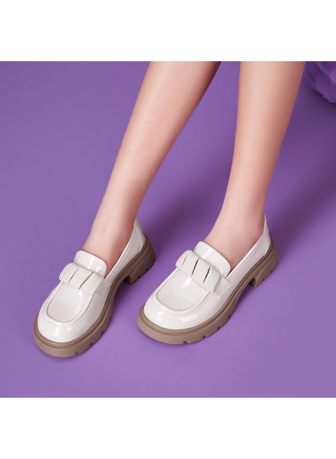 YEARCON Spring And Autumn Daily Professional Commuting Slip-on Loafers For Women, Chunky Sole Casual Women's Shoes - Image 2