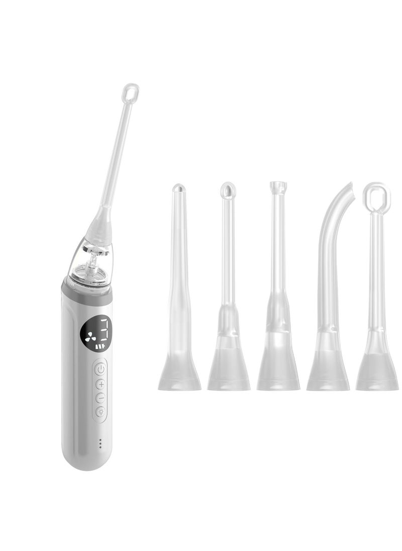 SYOSI Self-Help Tonsil Stone Removal Kit, Rechargeable Electric Vacuum Cleaner with 3-Speed Adjustable Suction, Reusable Oral Care Tool for Eliminating Oral Odor  - Image 1