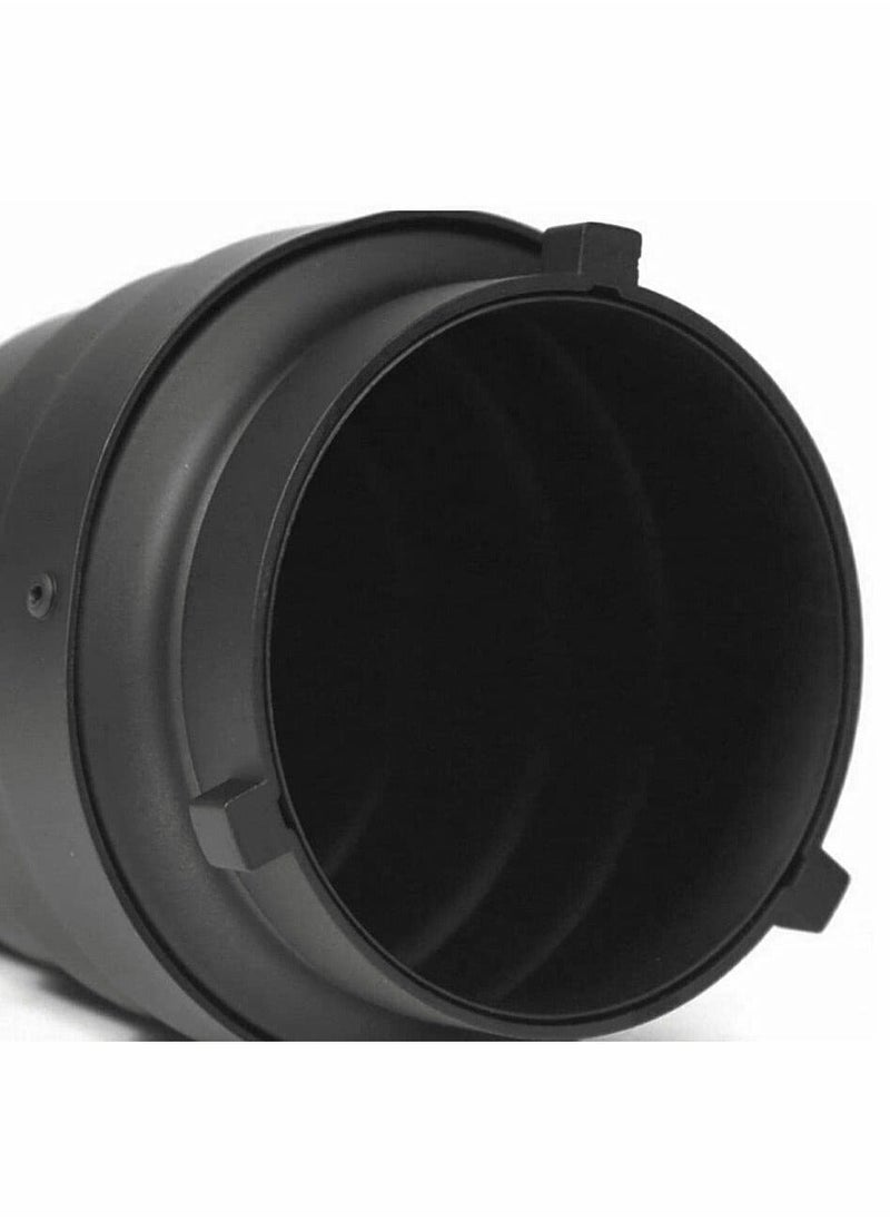 Generic - Snoot, Room Flash Snoot, Metal Conical Snoot with Honeycomb Grid & 5pcs Color Filter Kit, for Bowens Mount Studio Flash Strobe Monolight - Image 1