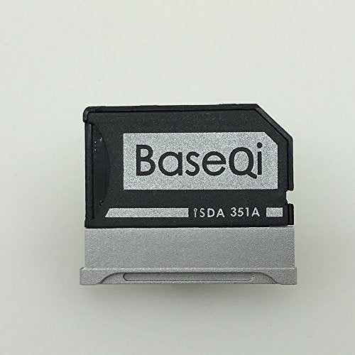 BaseQi Aluminum MicroSD Adapter for Microsoft Surface Book & Surface Book 2 & Surface Book 3 15" (Model-351A) - Image 1
