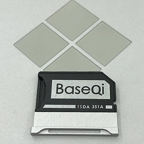 BaseQi Aluminum MicroSD Adapter for Microsoft Surface Book & Surface Book 2 & Surface Book 3 15" (Model-351A) - Image 2