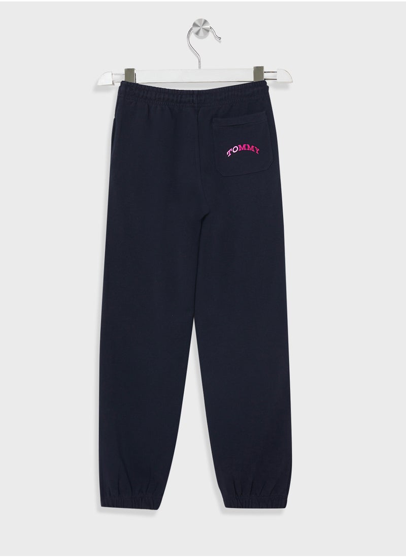 TOMMY HILFIGER Youth Logo Sweatpants  - Image 2