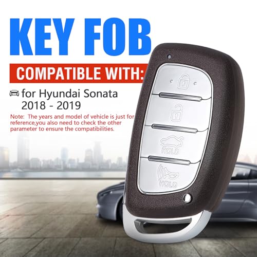 Keymall ريموت دخول بدون مفتاح بديل Keymall لهيونداي سوناتا 2018 2019 CQOFD00120 95440-C1500 95440-C1500NNA 95440-C2500 - Image 3