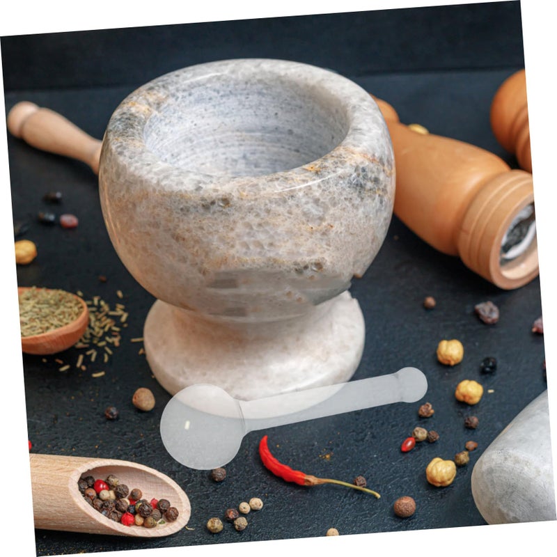 Clear Glass Pestle For Mixing Paints Grinding Minerals Ergonomic Non Slip Design - Image 5