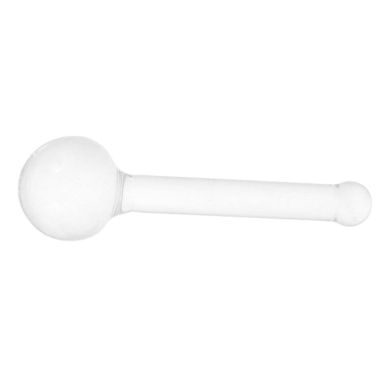 Clear Glass Pestle For Mixing Paints Grinding Minerals Ergonomic Non Slip Design - Image 2