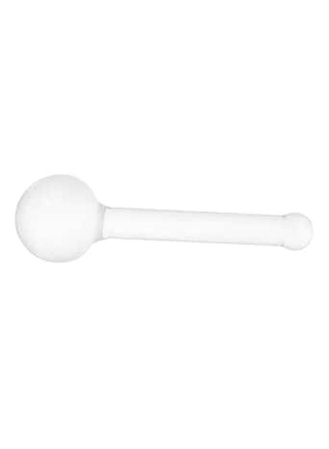 Clear Glass Pestle For Mixing Paints Grinding Minerals Ergonomic Non Slip Design - Image 1