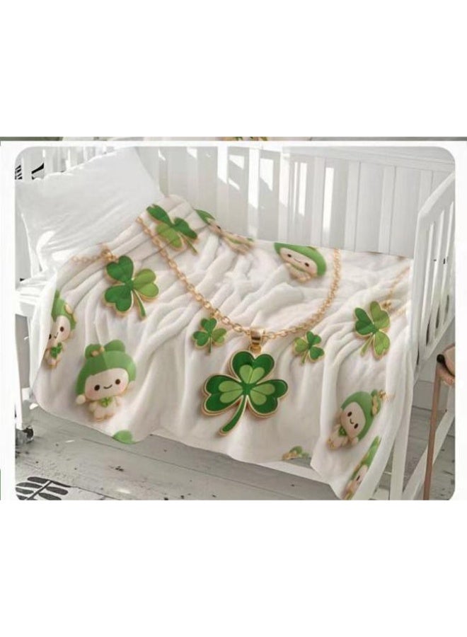 general Flannel thin blanket (warm and comfortable, suitable for sleep, gaming, dust removal and sandproof) 150cm*200cm - 1148 - Image 3