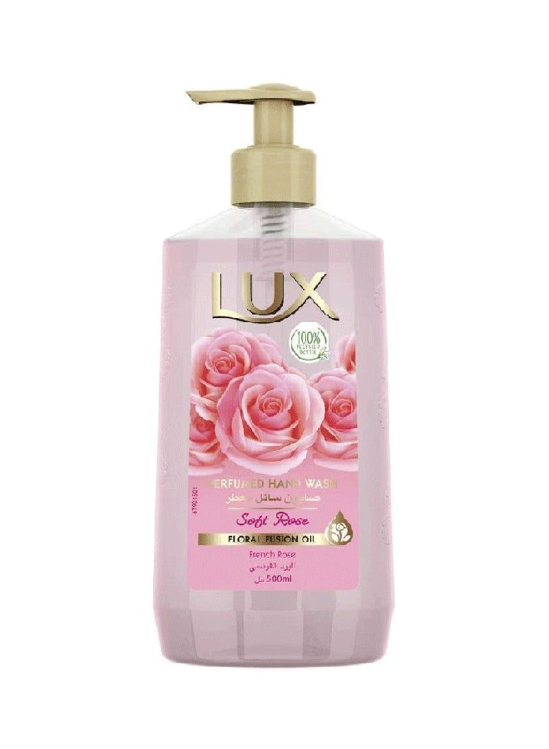 Lux Perfumed Hand Wash Soft Rose 500ml