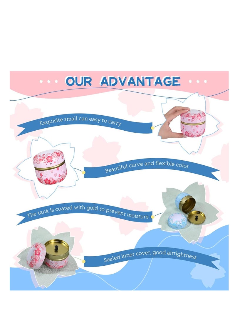 SYOSI 4 Pieces Body Powder Puff and Container, Portable Powder Container for Body Powder, Empty Powder Case for Women's Loose Powder for Travel, Bath and Beach - Image 3