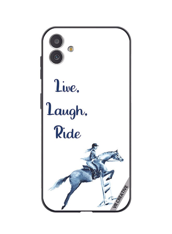 VR CREATIVE Protective Case Cover For Samsung Galaxy F14 Horse Design Multicolour - Image 1