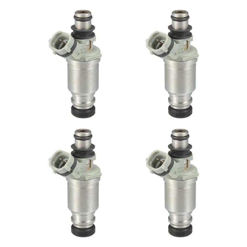 ACROPIX Car Fuel Injector Nozzle Replacement Fit for Toyota Corolla 16L 19891992 2320916120 Pack of 4 Silver Tone - Image 2