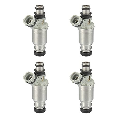 ACROPIX Car Fuel Injector Nozzle Replacement Fit for Toyota Corolla 16L 19891992 2320916120 Pack of 4 Silver Tone - Image 1
