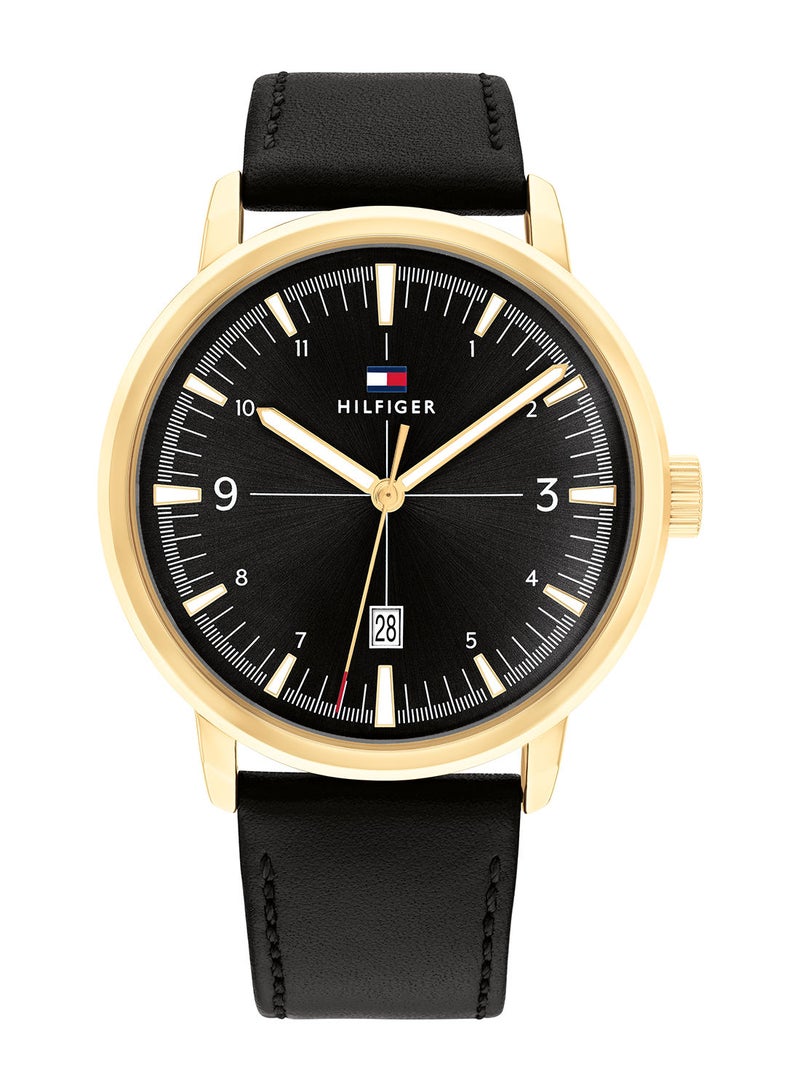 TOMMY HILFIGER ساعة يد جلدية انالوج 1710509 - Image 3