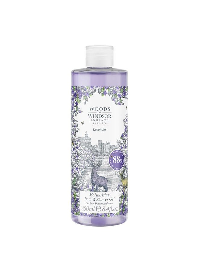 Woods Of Windsor Lavender Moisturising Bath & Shower Gel for her - Image 1