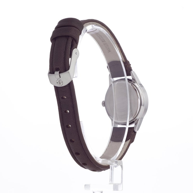 TIMEX ساعة تيمكس النسائية T41181 إكسبيديشن فيلد ميني باللون الأسود/البني بحزام نايلون/جلد - Image 4