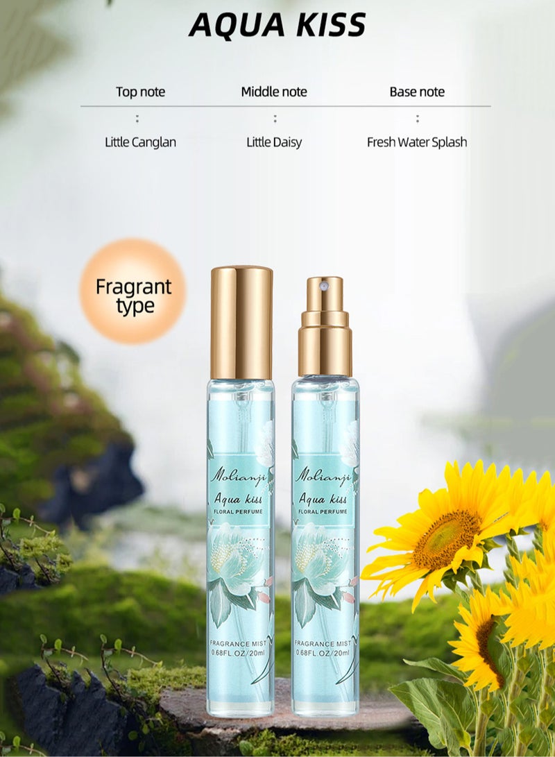 Perfume Gift Set For Women, 5 Pcs Perfume Set Holiday Gifts for Her, Long-Lasting Fresh Floral Aromatic Fragrance,  Ladies Perfume Set For Dating,  Birthday, Gift To Girlfriend, Eau de Parfum For Women