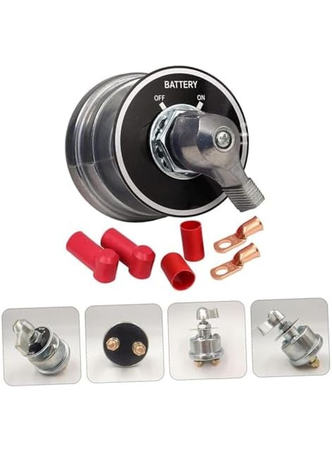 مفتاح فصل بطارية ثقيل للسيارات واليخوت والشاحنات مع أغطية أطراف TCE133 - Image 4