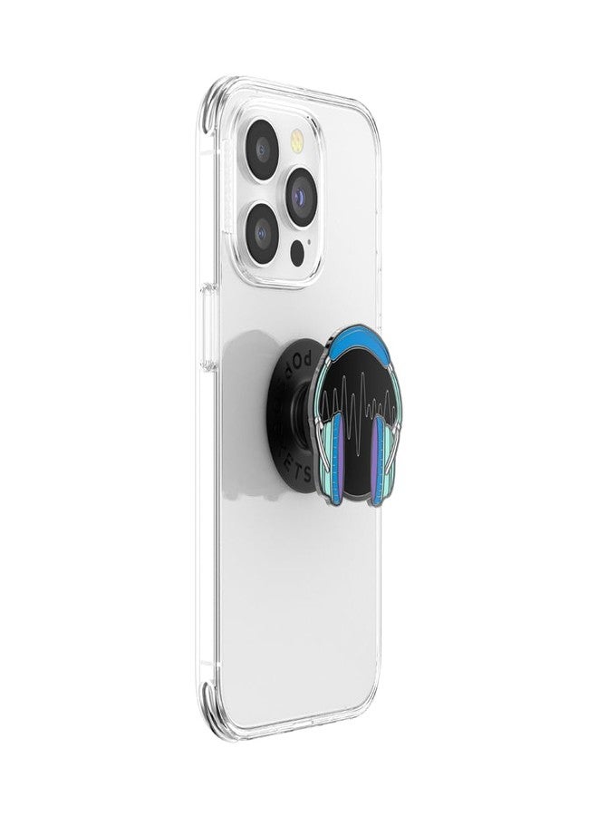 PopSockets Phone Grip with Expanding Kickstand, Adhesive Grip, Enamel - Wired in - Image 2