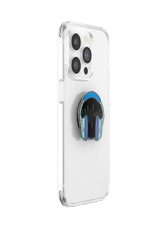 PopSockets Phone Grip with Expanding Kickstand, Adhesive Grip, Enamel - Wired in - Image 3