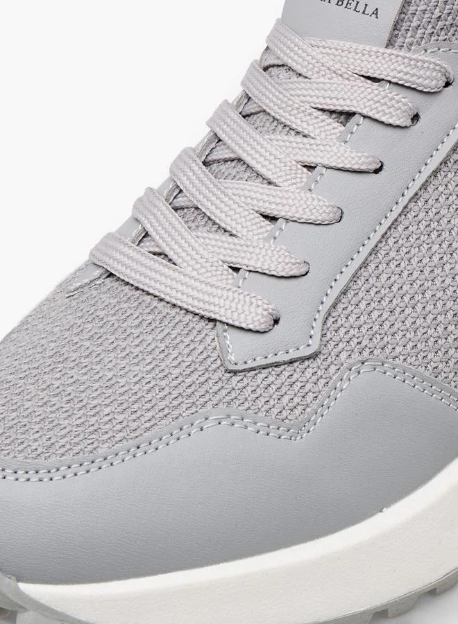 Flora Bella By Shoexpress GREY Flora Bella Women Lace-Up Sneakers for Women | Best Price UAE